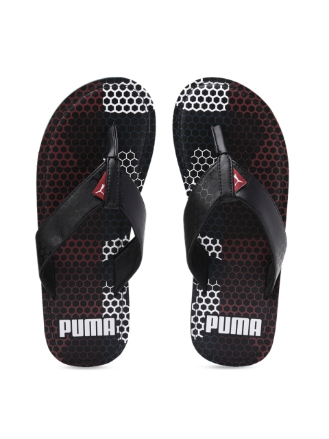 

Puma Men Green Printed Thong Flip-Flops