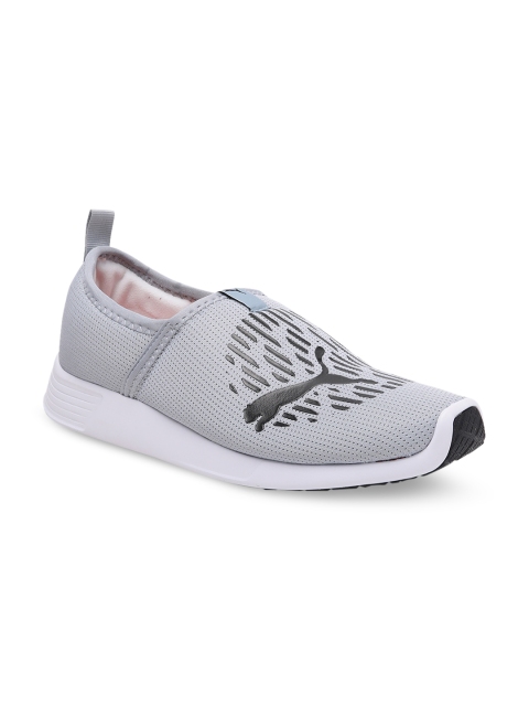 

Puma Men Grey Mesh Running Shoes