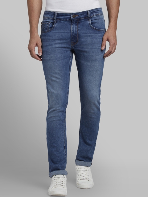 

Parx Men Blue Tapered Fit Mid-Rise Clean Look Jeans