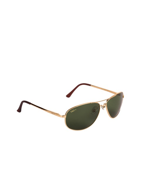 

TAG EYE Unisex Aviator Sunglasses TE018TAG258, Green