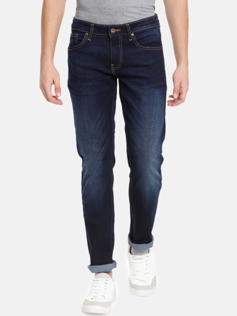 

Celio Men Blue Slim Fit Mid-Rise Clean Look Stretchable Jeans