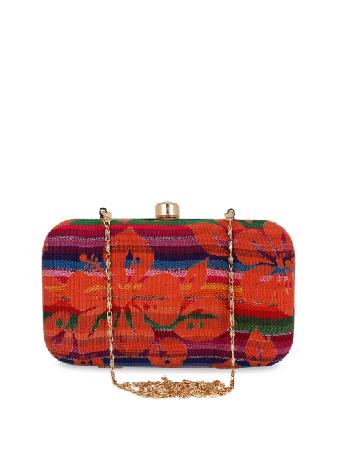 

Anekaant Multicoloured Printed Clutch, Multi