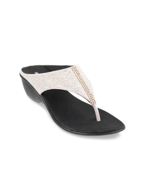 

WALKWAY Women Rose Gold Solid Heels