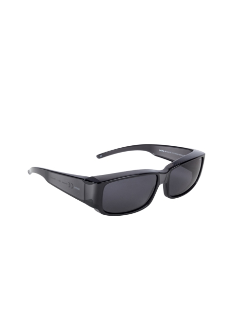 

INVU Men Rectangle Sunglasses E2801A, Grey
