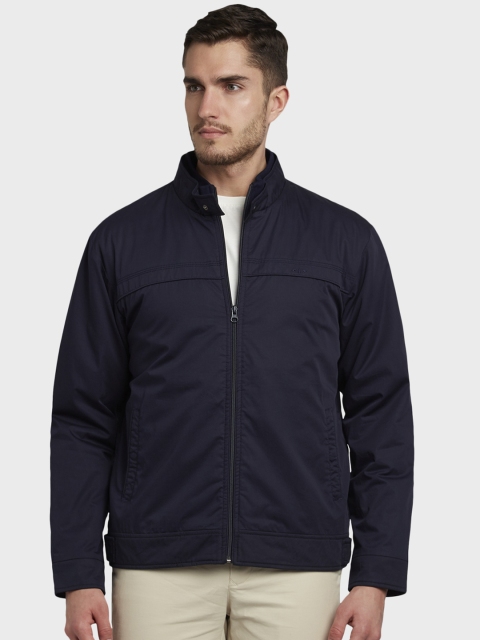 

ColorPlus Men Navy Blue Solid Puffer Jacket