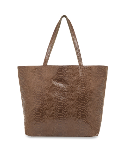 

Tarusa Brown Textured Shoulder Bag