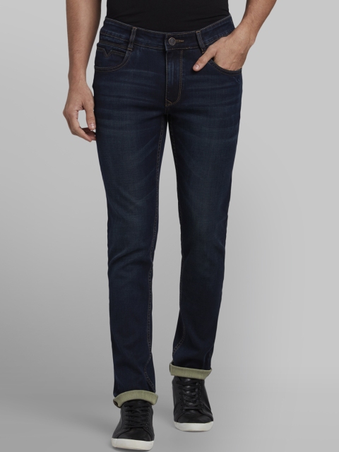 

Parx Men Blue Tapered Fit Mid-Rise Clean Look Jeans