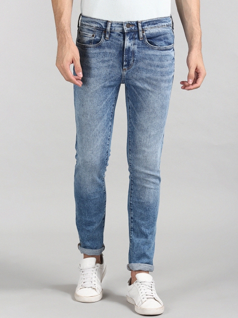 

GAP Men Blue Skinny Fit Faded Jeans