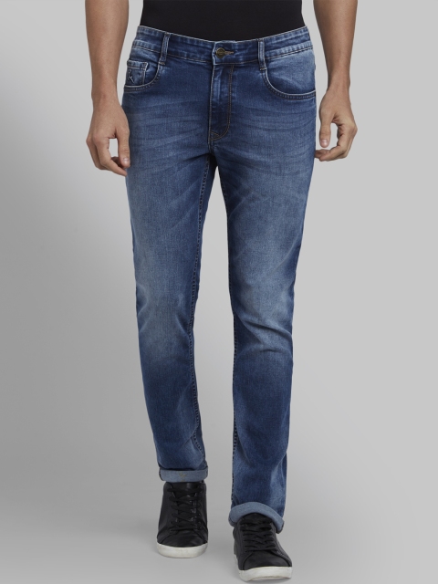 

Parx Men Blue Tapered Fit Mid-Rise Clean Look Jeans