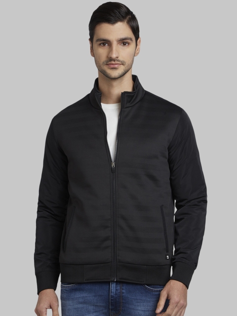 

Parx Men Black Solid Padded Jacket