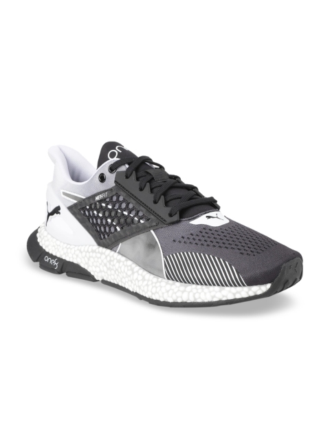 

Puma Unisex Black & White Hybrid Astro One8 RTG Running Shoes