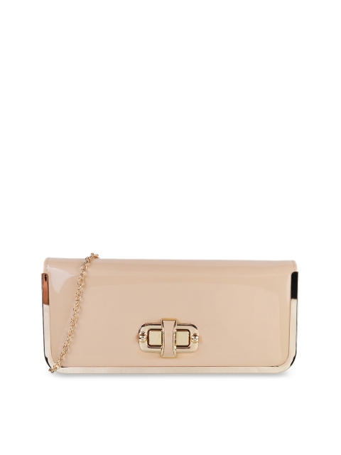

Metro Women Beige Solid Clutch