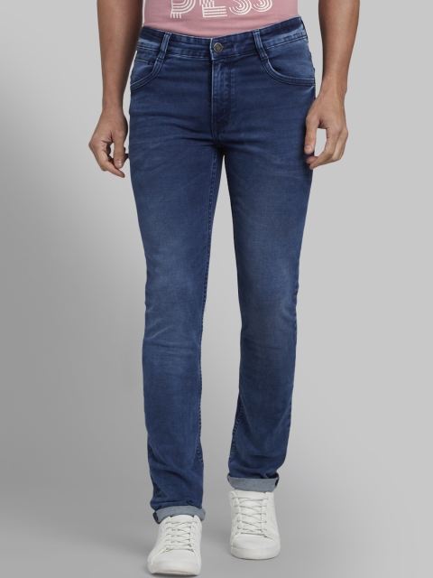 

Parx Men Blue Tapered Fit Mid-Rise Clean Look Jeans