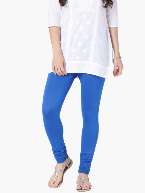 

Melange by Lifestyle Women Blue Solid Churidar