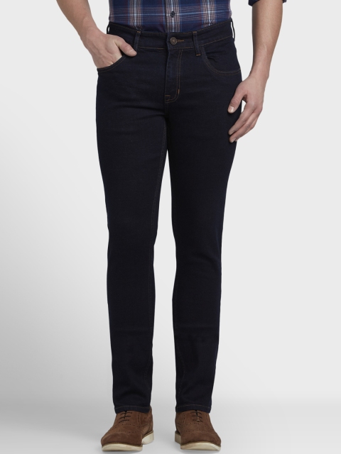 

ColorPlus Men Blue Tapered Fit Mid-Rise Clean Look Jeans