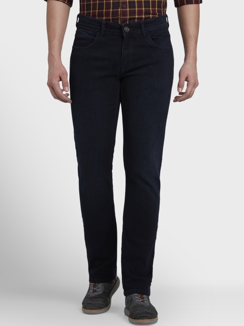 

ColorPlus Men Blue Tapered Fit Mid-Rise Clean Look Jeans