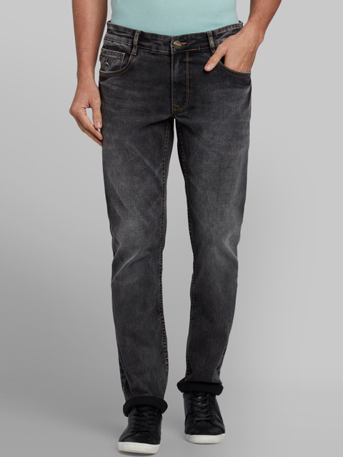 

Parx Men Black Slim Fit Mid-Rise Clean Look Jeans