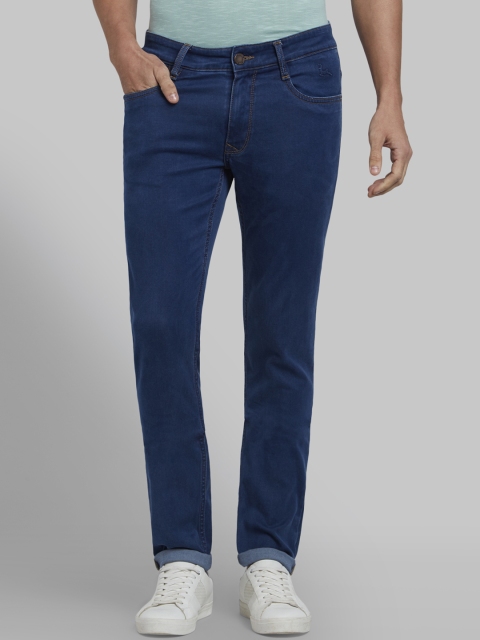 

Parx Men Blue Tapered Fit Mid-Rise Clean Look Jeans