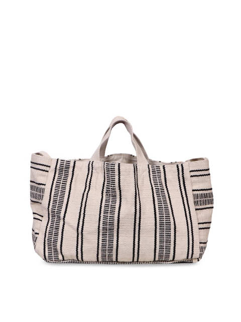 

Diwaah White Printed Tote Bag