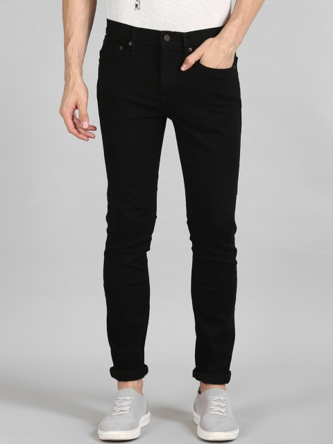 

GAP Men Black Skinny Fit Mid-Rise Clean Look Jeans