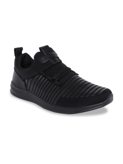 

GIORDANO Men Black Synthetic Running Shoes