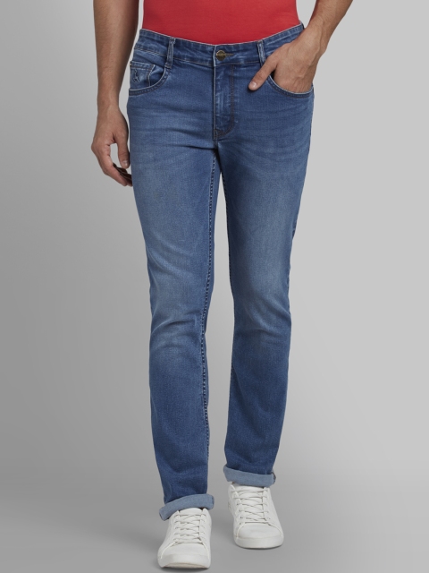 

Parx Men Blue Tapered Fit Mid-Rise Clean Look Jeans