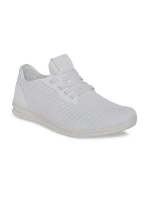 

GIORDANO Men White Synthetic Running Shoes