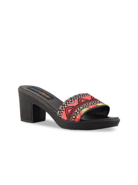 

Kraft Cellar Women Multicoloured Printed Heels, Multi