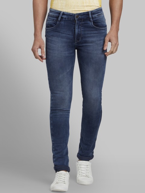 

Parx Men Blue Tapered Fit Mid-Rise Clean Look Jeans