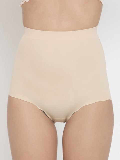 

Laceandme Women Nude-Coloured Solid Shaper Briefs 4391