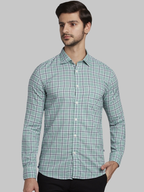 

Parx Men Multicoloured Slim Fit Checked Casual Shirt, Multi