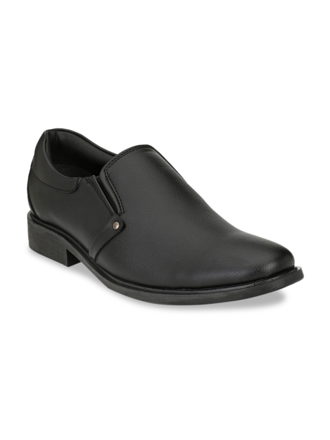 

RODOLFO DARRELL Men Black Solid Formal Slip-Ons