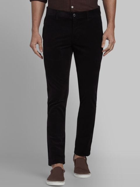 

Parx Men Black Tapered Fit Solid Regular Trousers