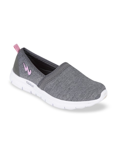 

Campus Women Grey Walking Shoes