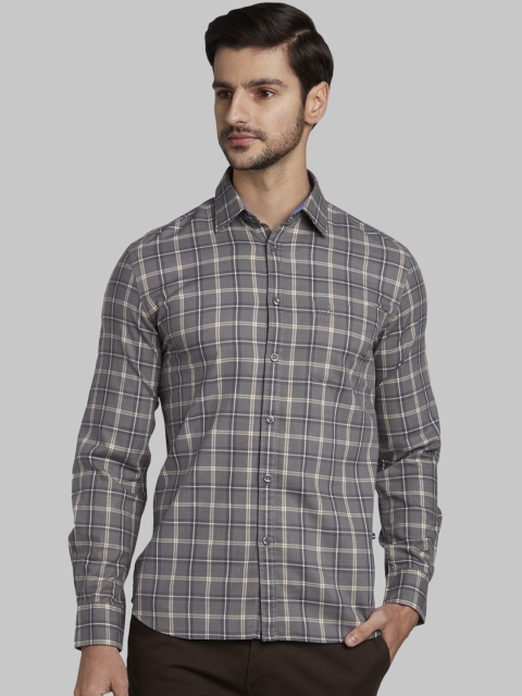 

Parx Men Multicoloured Slim Fit Checked Casual Shirt, Multi