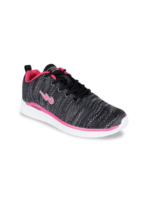 

Campus Women Black Running Shoes