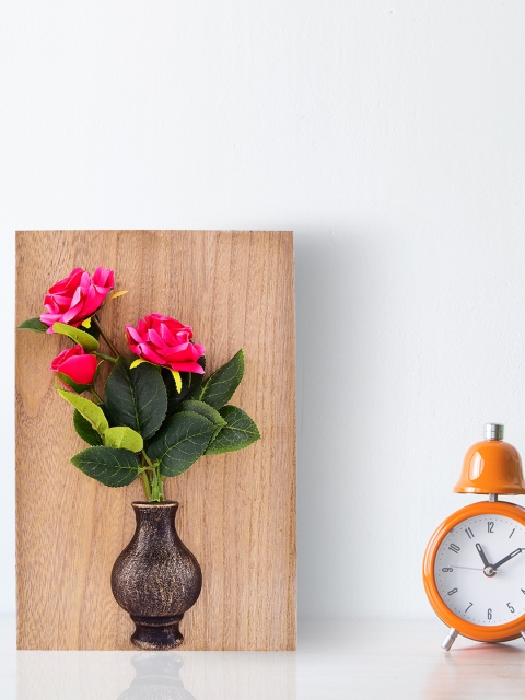 

Archies Love Gifts Multicoloured Wall Hanging With Artificial Flower, Multi