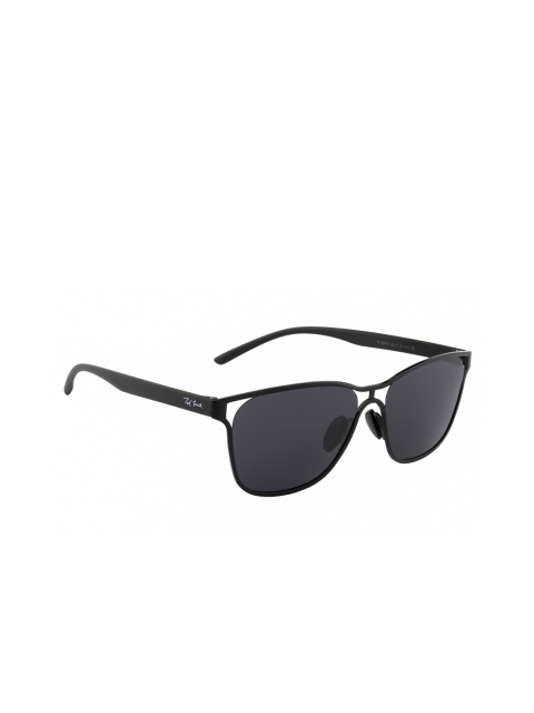 

Ted Smith Unisex Wayfarer Sunglasses TS-1148S_M.BLK, Grey