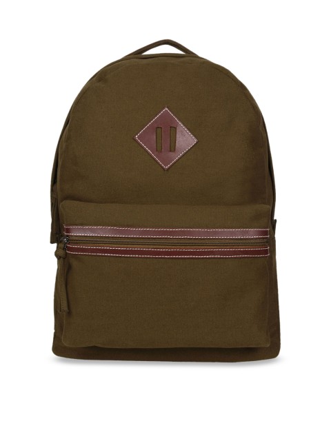 

Anekaant Women Brown Solid Backpack