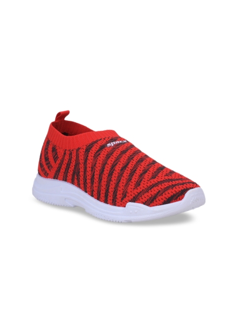 

Sparx Women Red Slip-On Sneakers