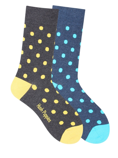 

Hush Puppies Men Pack of 2 Assorted Patterned Calf Length