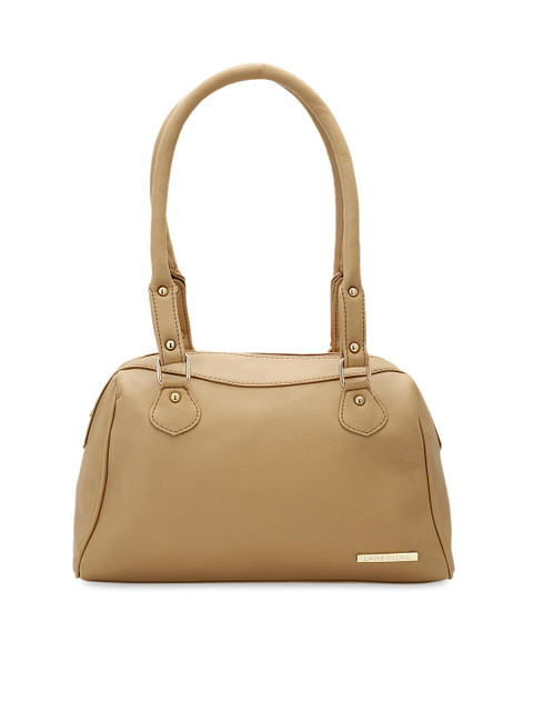 

Lapis O Lupo Beige Solid Shoulder Bag