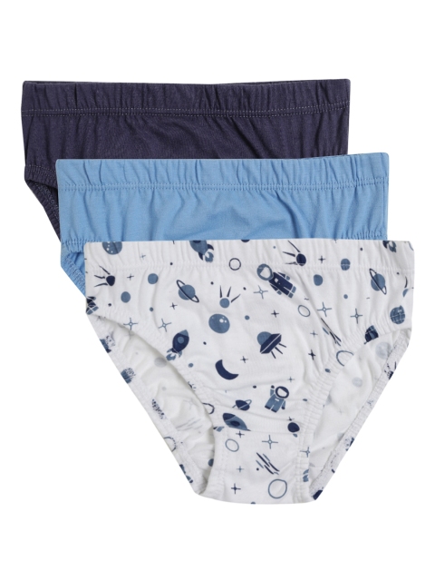 

Claesens Holland Boys Pack of 3 Basic Briefs CL160, White