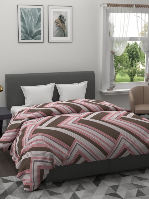 

BIANCA Double Bed Comforter with Silken Filling, Brown