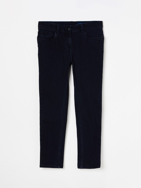 

Fame Forever by Lifestyle Girls Blue Slim Fit Mid-Rise Clean Look Jeans