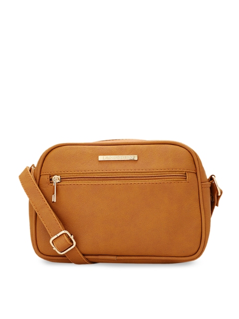 

Lapis O Lupo Tan Brown Solid Sling Bag