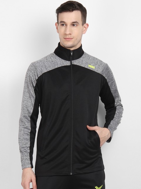 

Yuuki Men Black Colourblocked Jacket