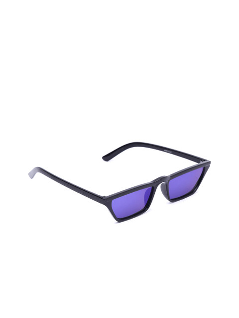 

Swiss Design Women Rectangle Sunglasses, Purple