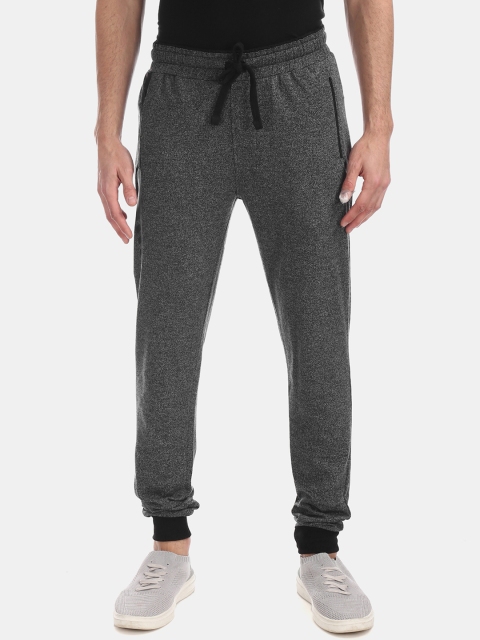

Colt Men Charcoal Grey Solid Straight Fit Joggers