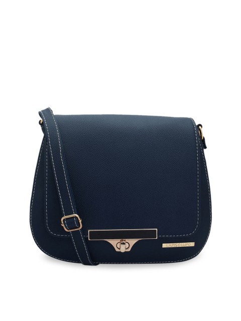 

Lapis O Lupo Women Blue Solid Sling Bag